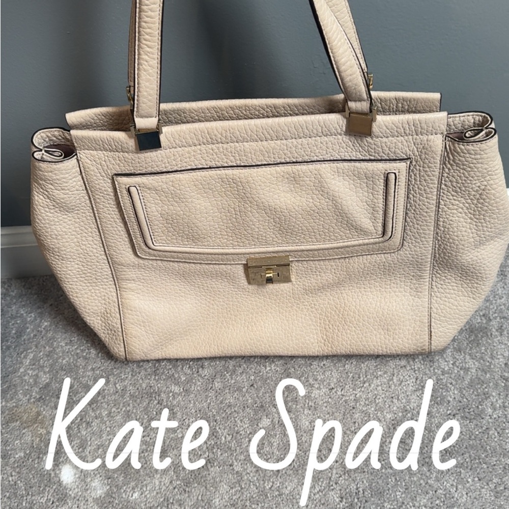 Kate Spade Beige Shoulder Bag